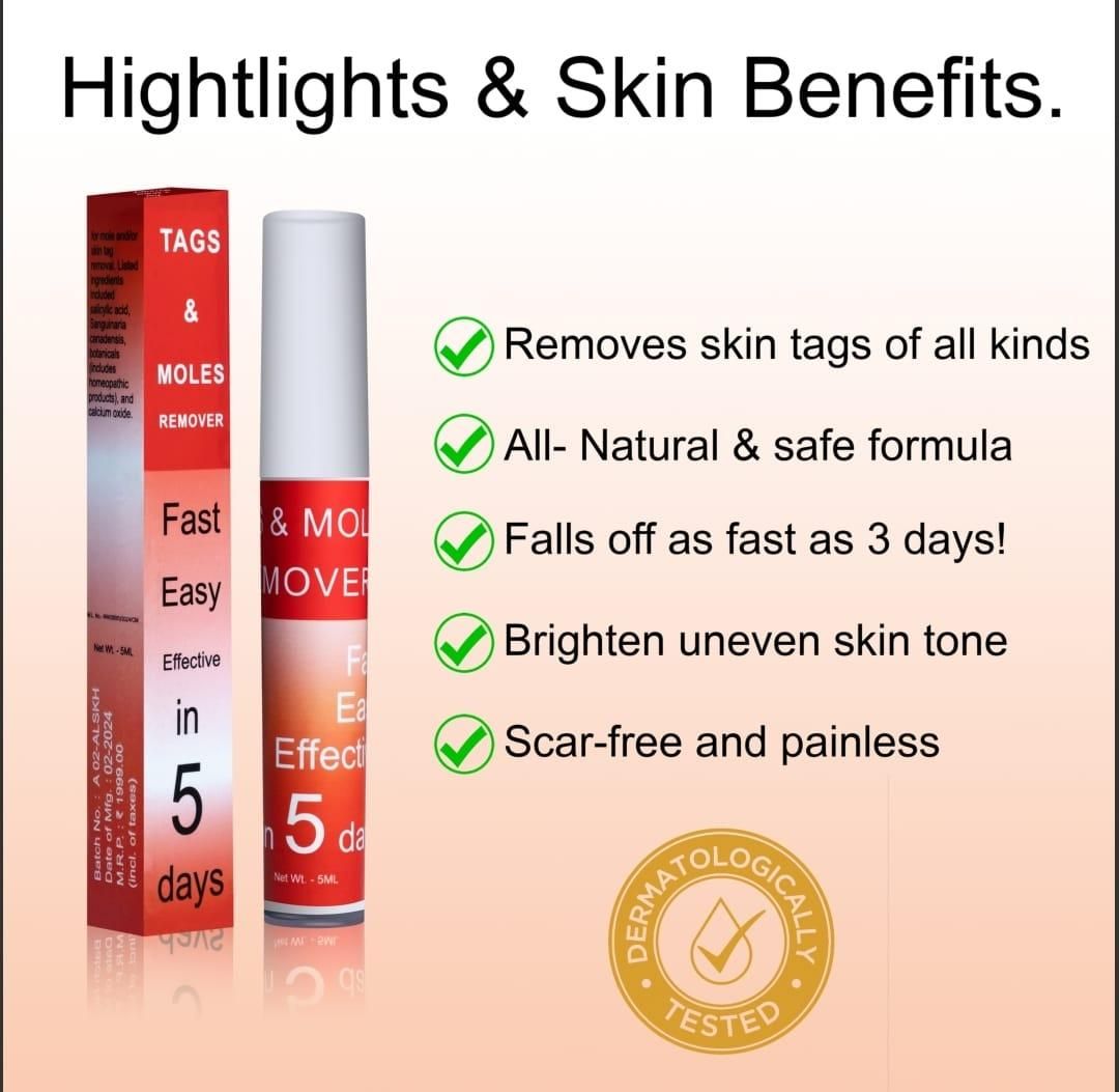 WipeOff Tags & Mole Remover (BUY 1 GET 1 FREE)
