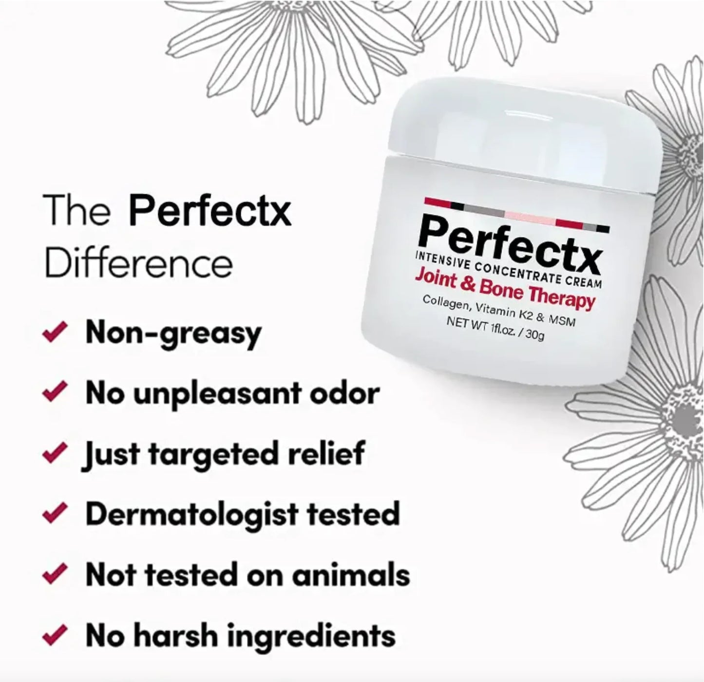 Perfectx Joint and Bone Treatment Cream (Buy 1 Get 1 Free)